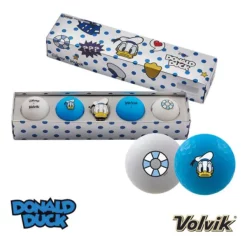 Volvik Golf Volvik Vivid Disney Donald Duck Golf Balls Pack