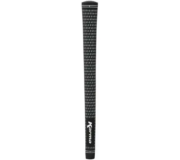 Karma Black/White Velvet Golf Grips - Image 2