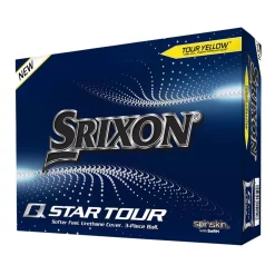 Srixon Golf Srixon Q Star Tour 4 Golf Balls - Yellow/Dozen