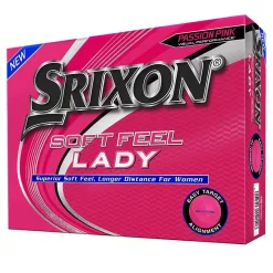 Srixon Golf Srixon Soft Feel Ladies Golf Balls - Pink/Dozen