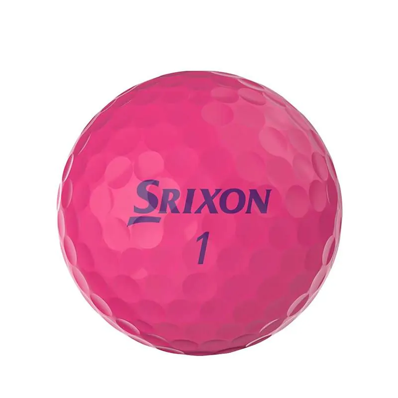 Srixon Golf Srixon Soft Feel Ladies Golf Balls - Pink/Dozen - Image 2