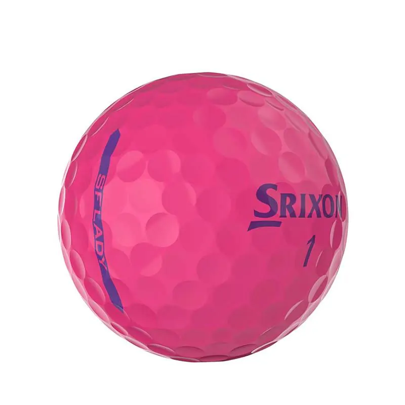 Srixon Golf Srixon Soft Feel Ladies Golf Balls - Pink/Dozen - Image 3