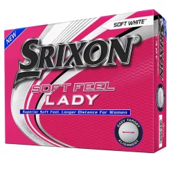 Srixon Golf Srixon Soft Feel Ladies Golf Balls - White/Dozen