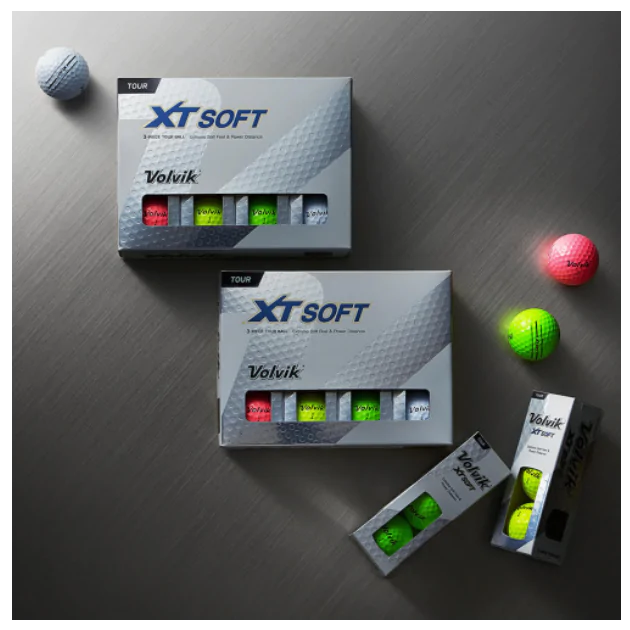 Volvik Golf Volvik XT Soft Golf Balls - Yellow - Image 3