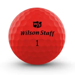 Wilson Golf Wilson Staff DX2 Optix Golf Balls - Red (3 Ball Pack)