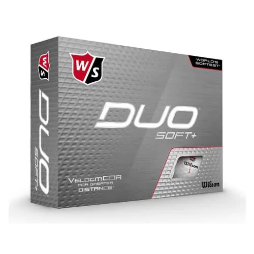 Wilson Golf Wilson Staff Duo Soft Plus Golf Balls - Dozen