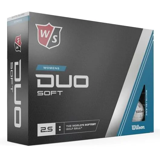 Wilson Golf Wilson Staff Ladies Duo Soft Golf Balls - Dozen