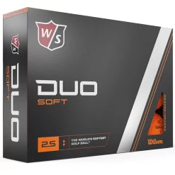 Wilson Golf Wilson Staff Duo Soft Orange Golf Balls - Dozen