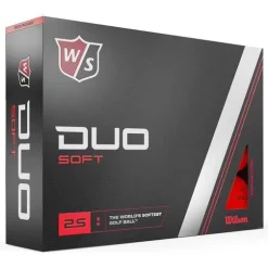 Wilson Golf Wilson Staff Duo Soft Red Golf Balls - Dozen