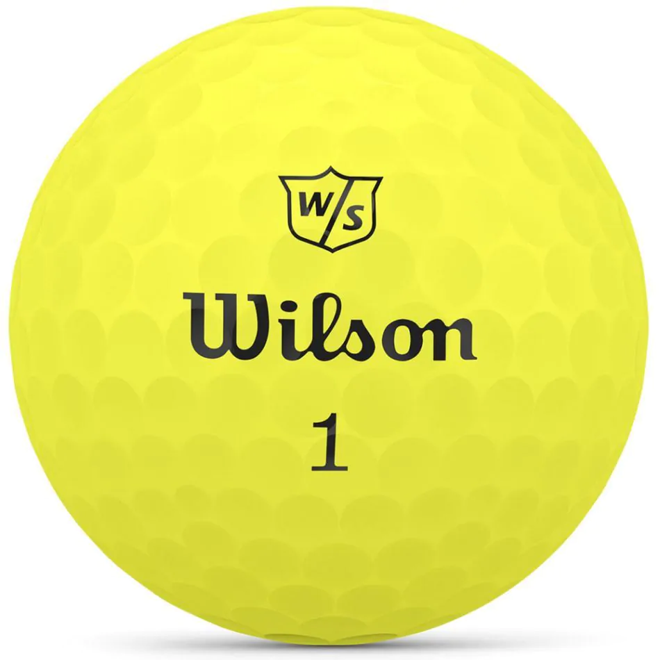 Wilson Golf Wilson Staff Duo Soft Yellow Golf Balls - Dozen - Image 3