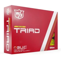 Wilson Golf Wilson Staff Triad Golf Balls - Yellow