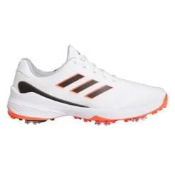 Adidas Golf Adidas ZG23 Golf Shoes - Cloud White/Core Black/Semi Solar Red