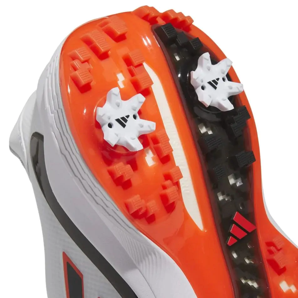 Adidas Golf Adidas ZG23 Golf Shoes - Cloud White/Core Black/Semi Solar Red - Image 6